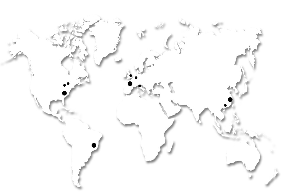 Carte APLIX dans le monde