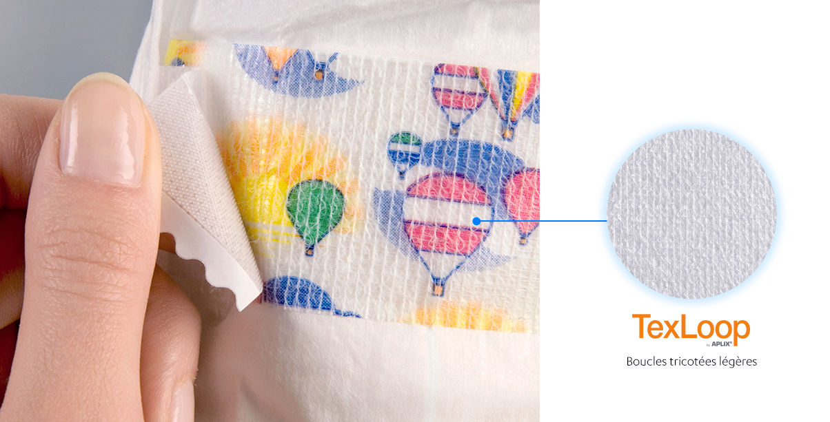 texloop aplix fermeture pour couche culotte