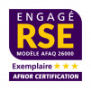 Engagé RSE aplix hook and loop